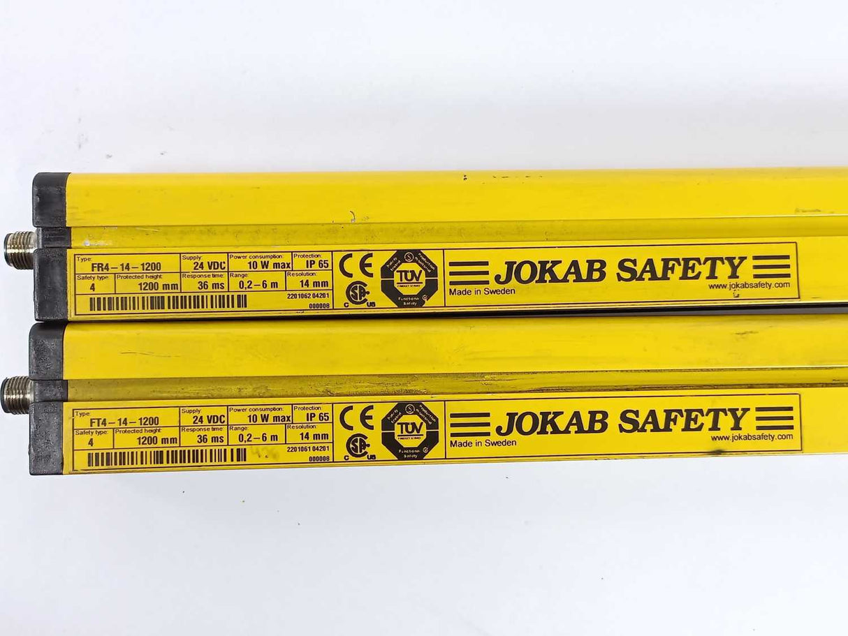 ABB / Jokab Safety F4-14-1200 Safety Light Curtains