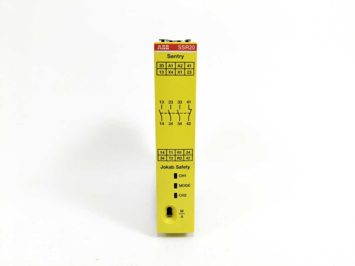 ABB 2TLA010051R0000 Sentry SSR20 Safety Relay