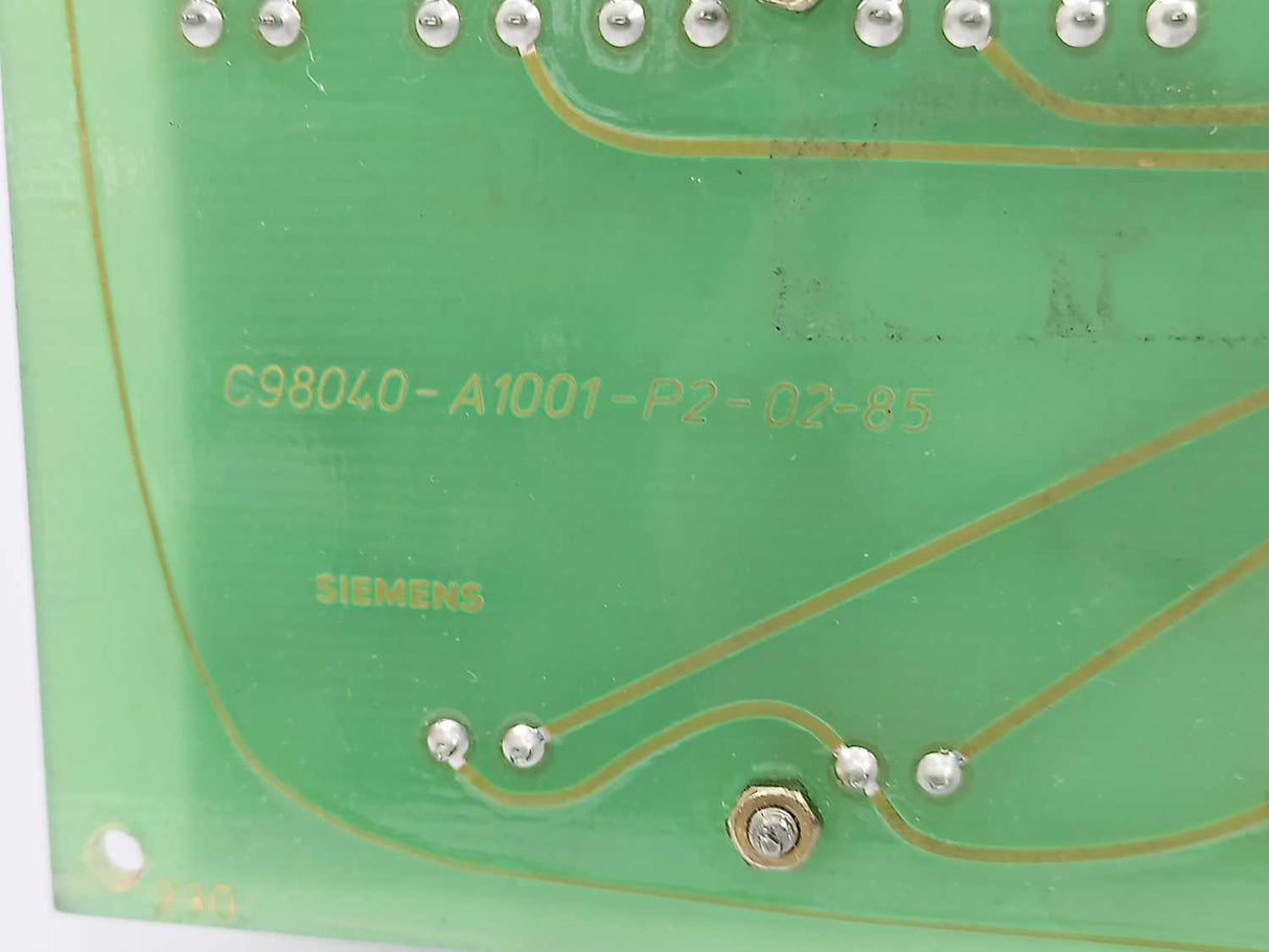 Siemens C98043-A1001-L6-07 Sermodrive 60Hz