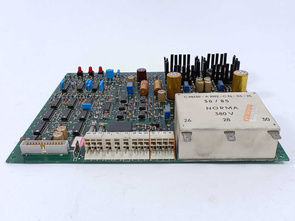 Siemens C98043-A1045-L3 Simoreg C98043-A1045-L3 14 Power Supply Regulator PCB