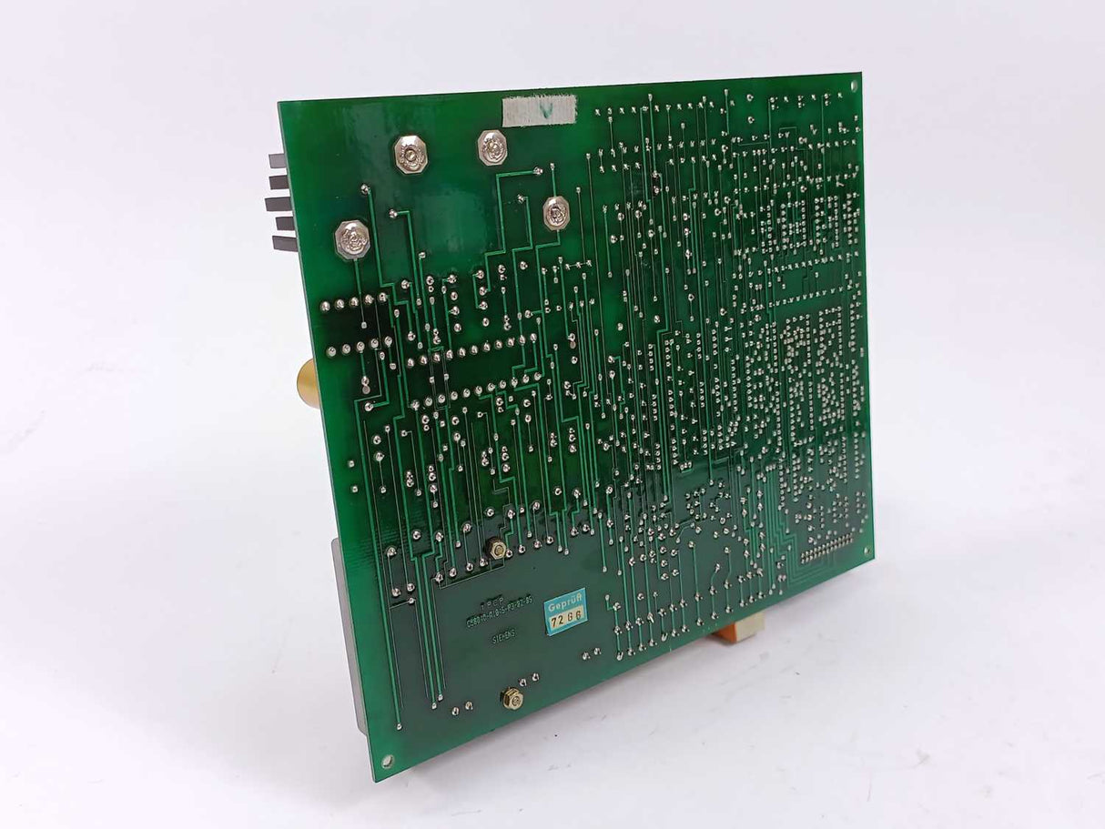 Siemens C98043-A1045-L3 Simoreg C98043-A1045-L3 14 Power Supply Regulator PCB