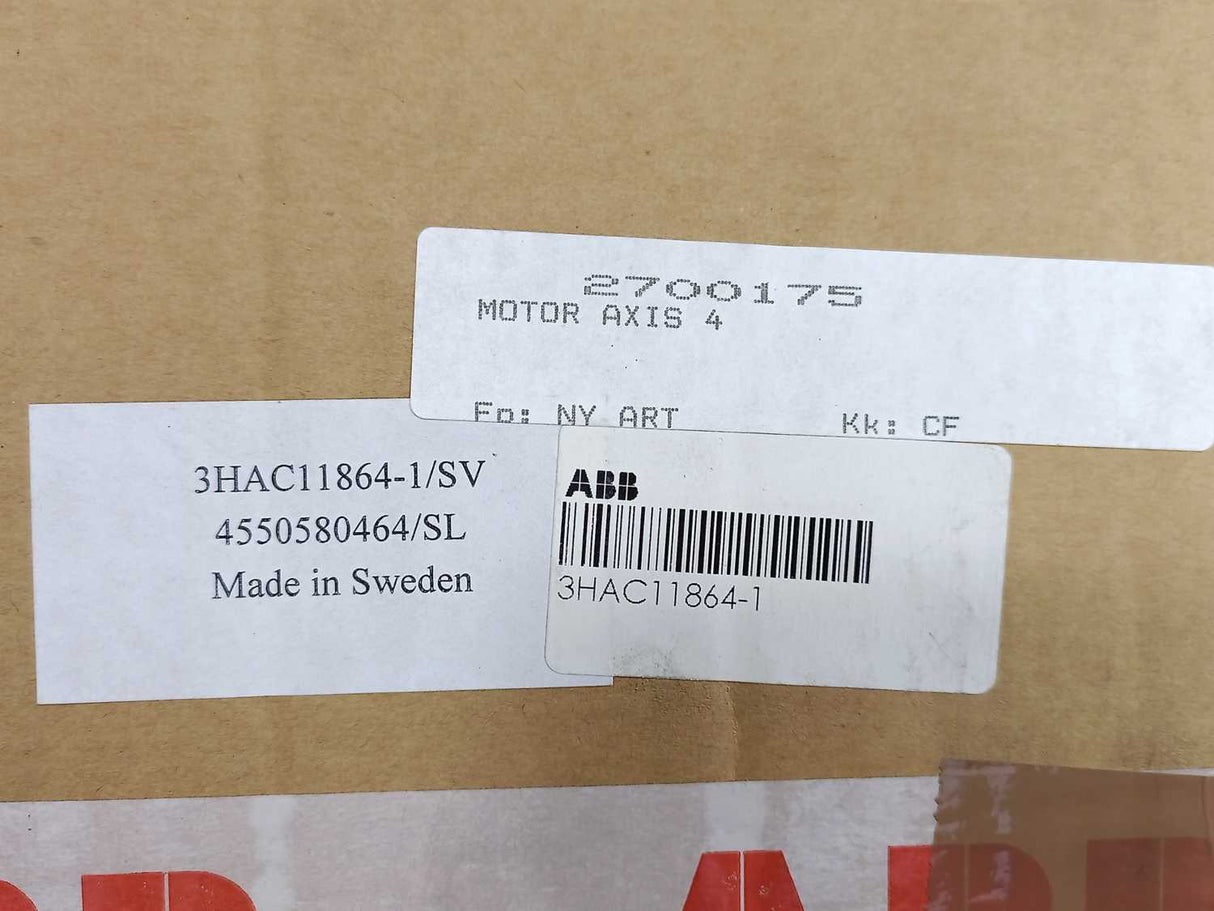 ABB 3HAC11864-1 Precision Motor Unit (Axis 4)