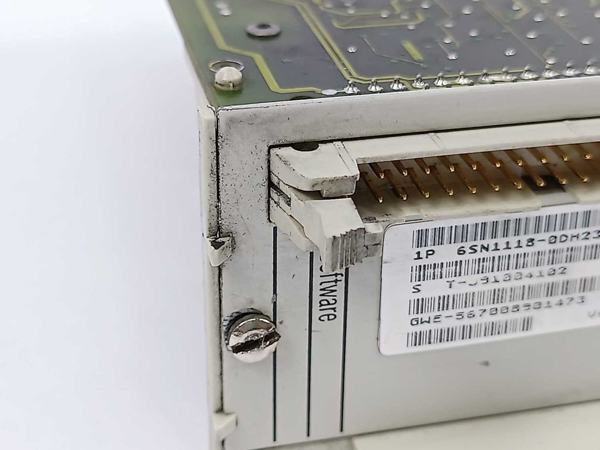 Siemens 6SN1118-0DH23-0AA0 SIMODRIVE 611-D Control Unit 2-axis