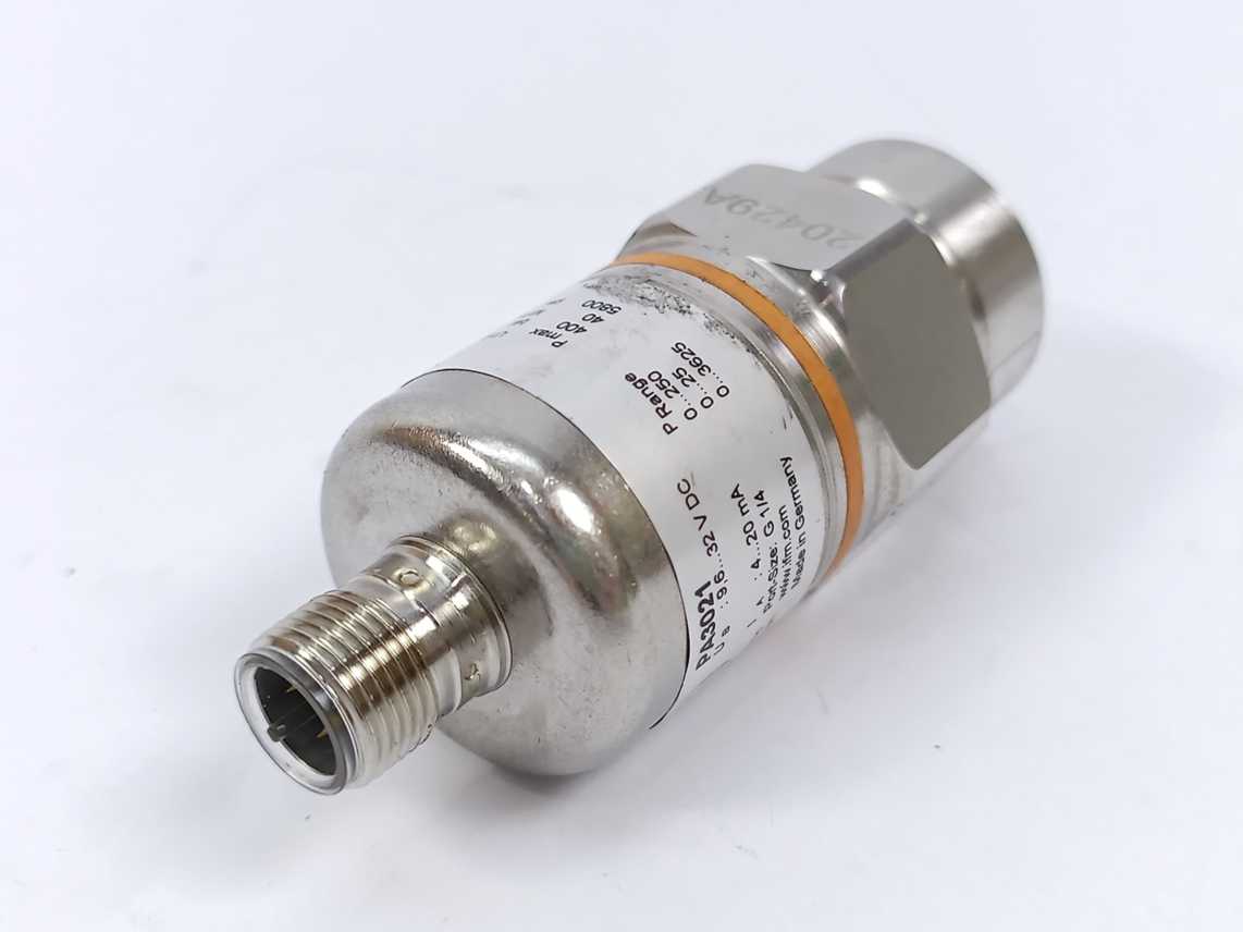 ifm PA-250-SBR14-A-ZVG/US/ /V PA3021 Pressure Sensor