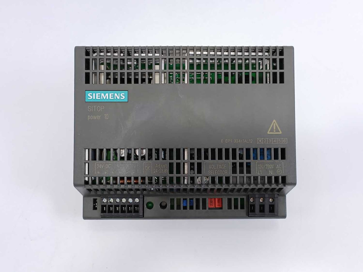 Siemens 6EP1334-1AL12 SITOP Power 10 A Special Line Stabilized Power Supply