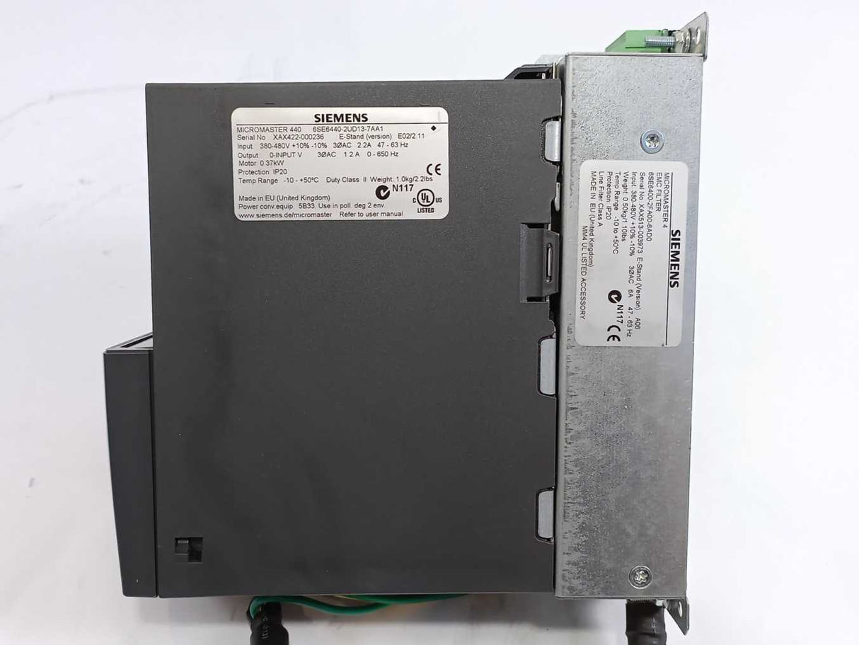 Siemens 6SE6440-2UD13-7AA1 MICROMASTER 440