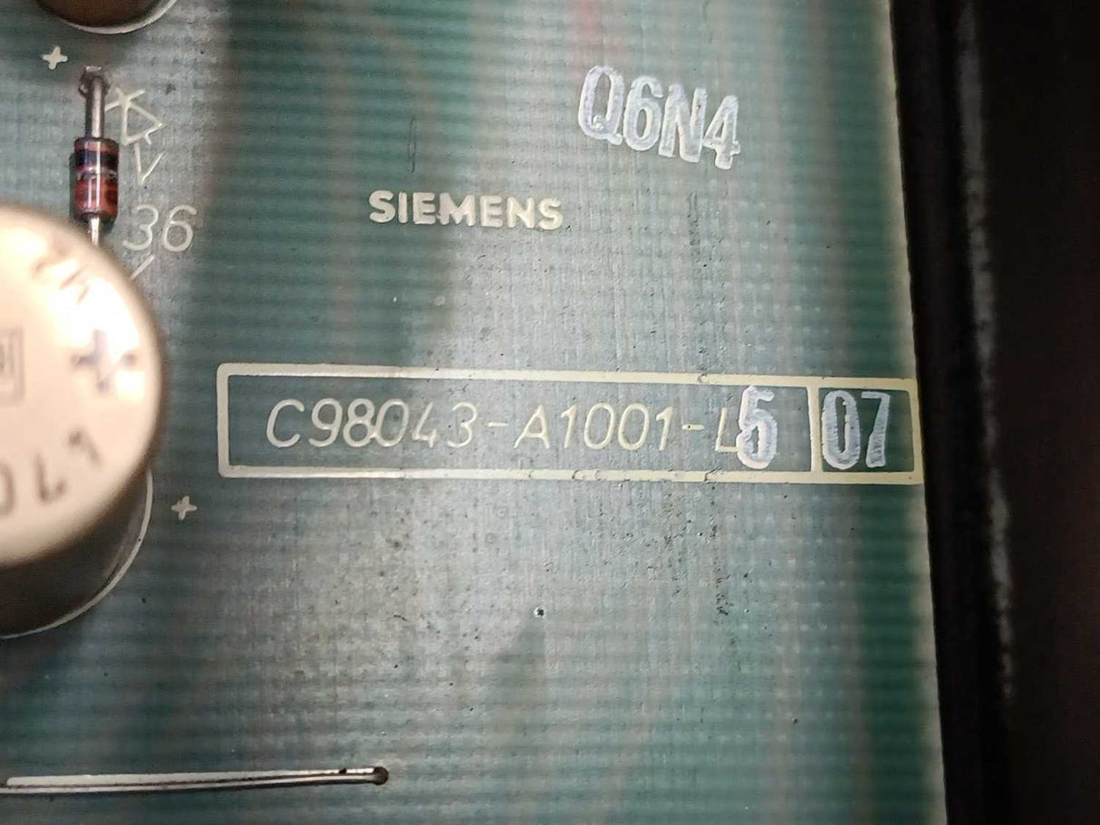 Siemens 6RA2615-6MV30-0A D200/20 Mreq-GcG6V30-2A SIMOREG Drive