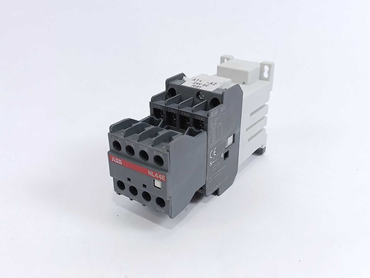ABB 1SBH143001R8144 NL44E-81 Contactor w/ R81 24VDC Coil