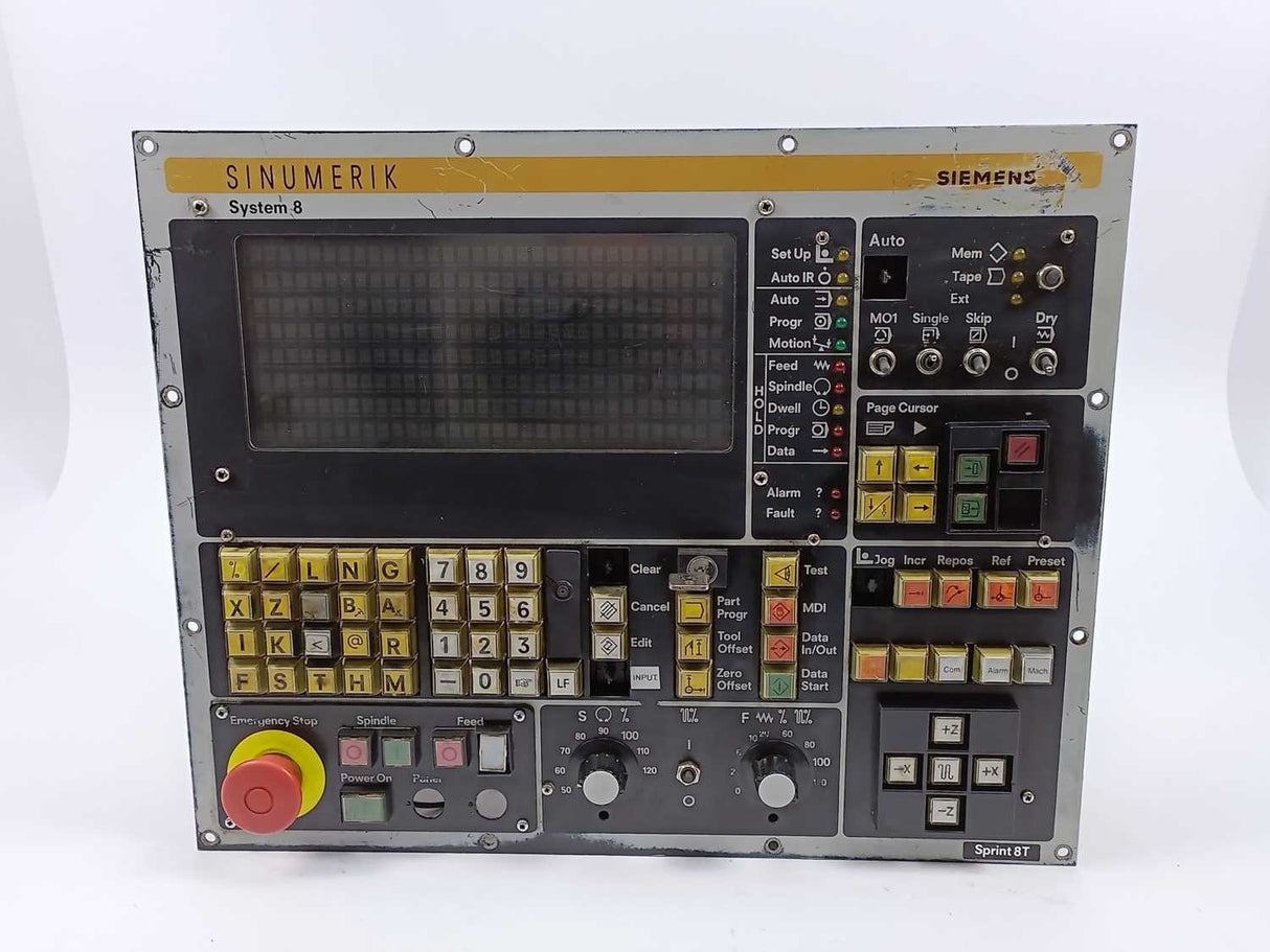 Siemens 548 021.9010.01 SINUMERIK System 8 Operator Panel