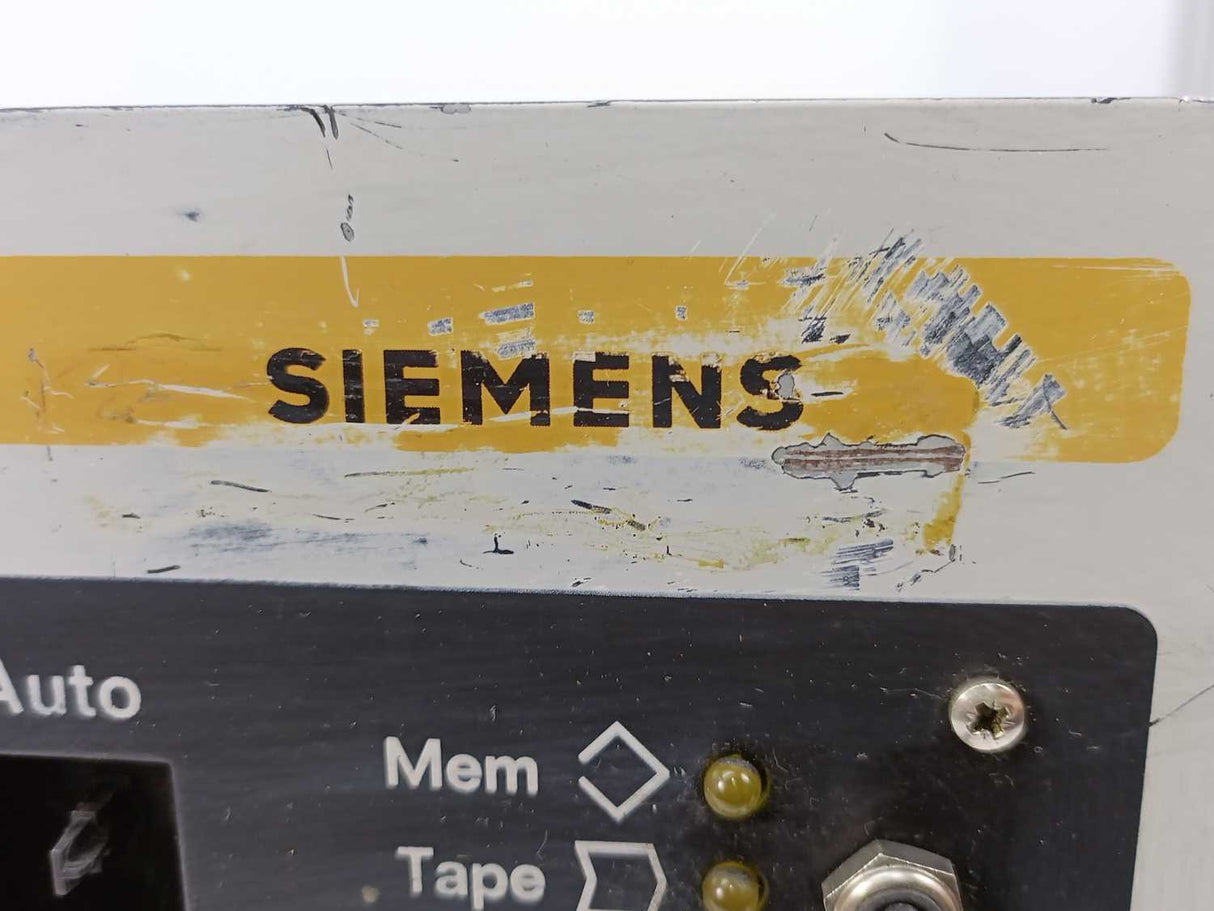 Siemens 548 021.9010.01 SINUMERIK System 8 Operator Panel