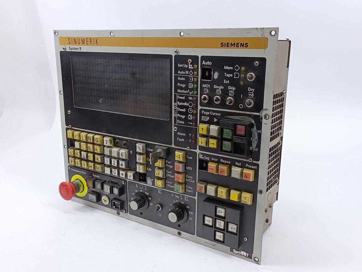 Siemens 548 021.9010.01 SINUMERIK System 8 Operator Panel
