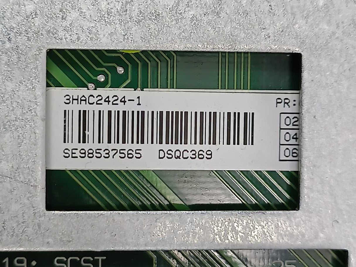 ABB 3HAC2424-1 Backplane Control Board DSQC 369