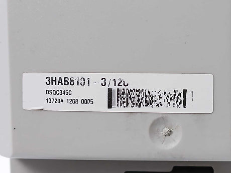 ABB 3HAB8101-3/12C DSQC345C Servo Rectifier DC2