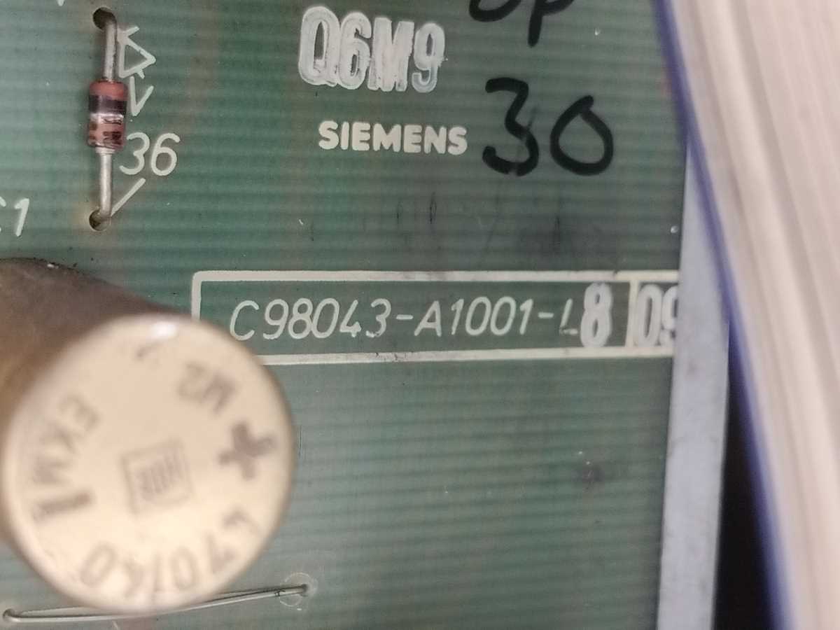 Siemens 6RA2675-6DV51-1A D380/190 Mreq-GcGF6V51-2A SIMOREG Drive
