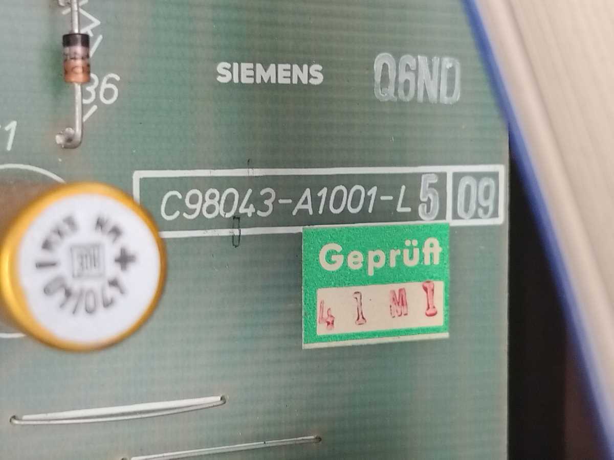 Siemens 6RA2621-6MV30-1A D200/40 Mreq-GcG6V30-2A SIMOREG Drive