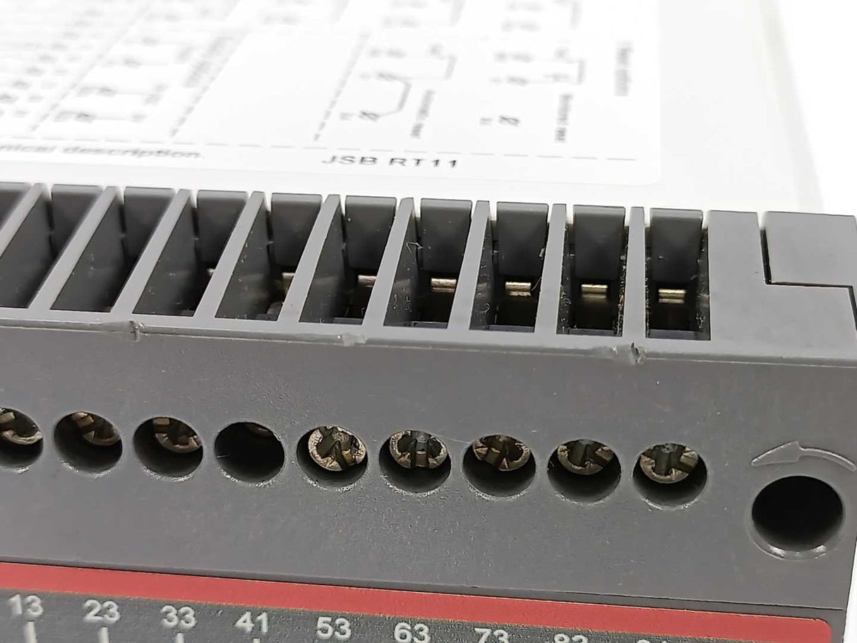 ABB 2TLA010025R0000 JSBRT11 Safety Relay 24VDC