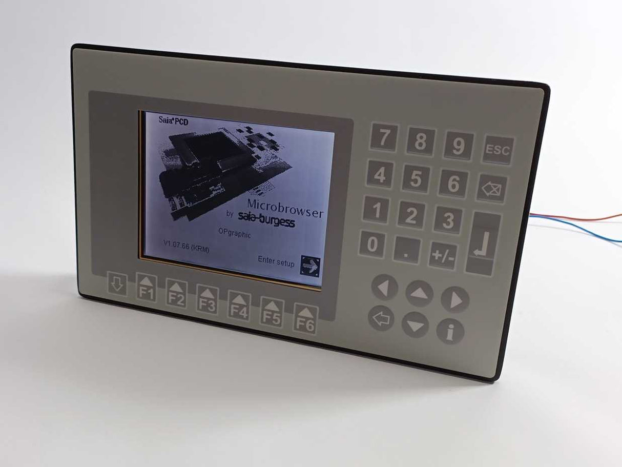 Saia-Burgess PCD7.D457BLCG01 Operator Interface 320x240 pixel BW