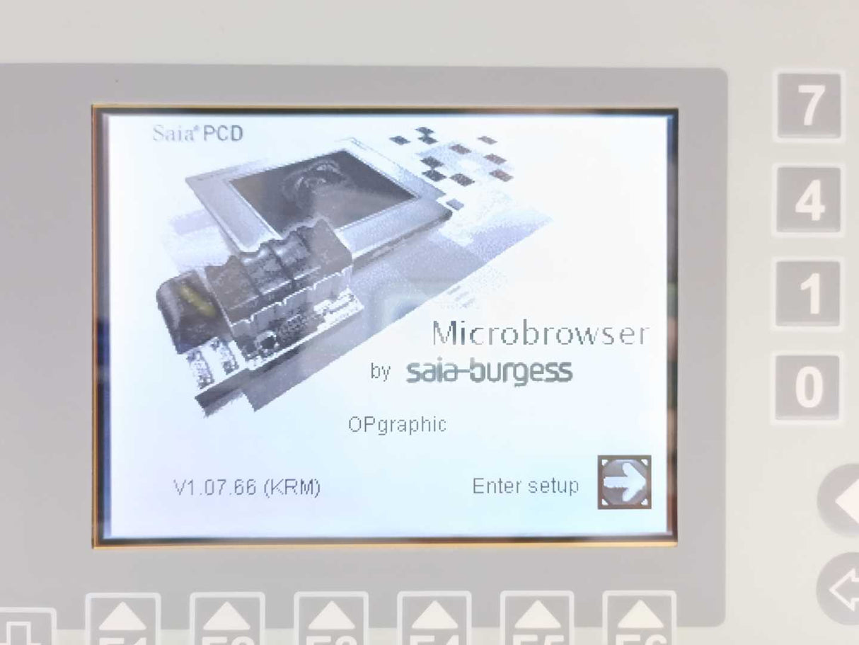 Saia-Burgess PCD7.D457BLCG01 Operator Interface 320x240 pixel BW