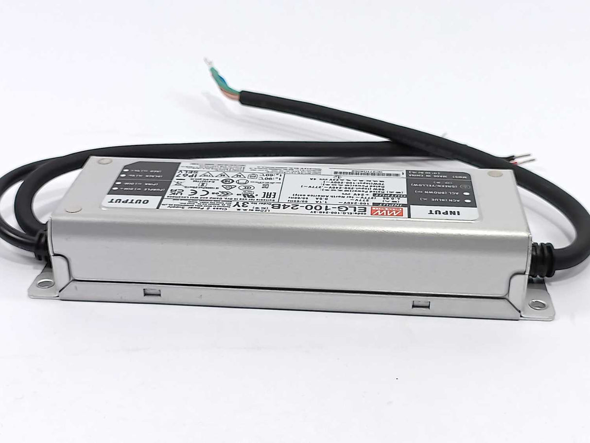 Mean Well ELG-100-24B-3Y AC-DC Single output LED Driver. 96W 24V 4A