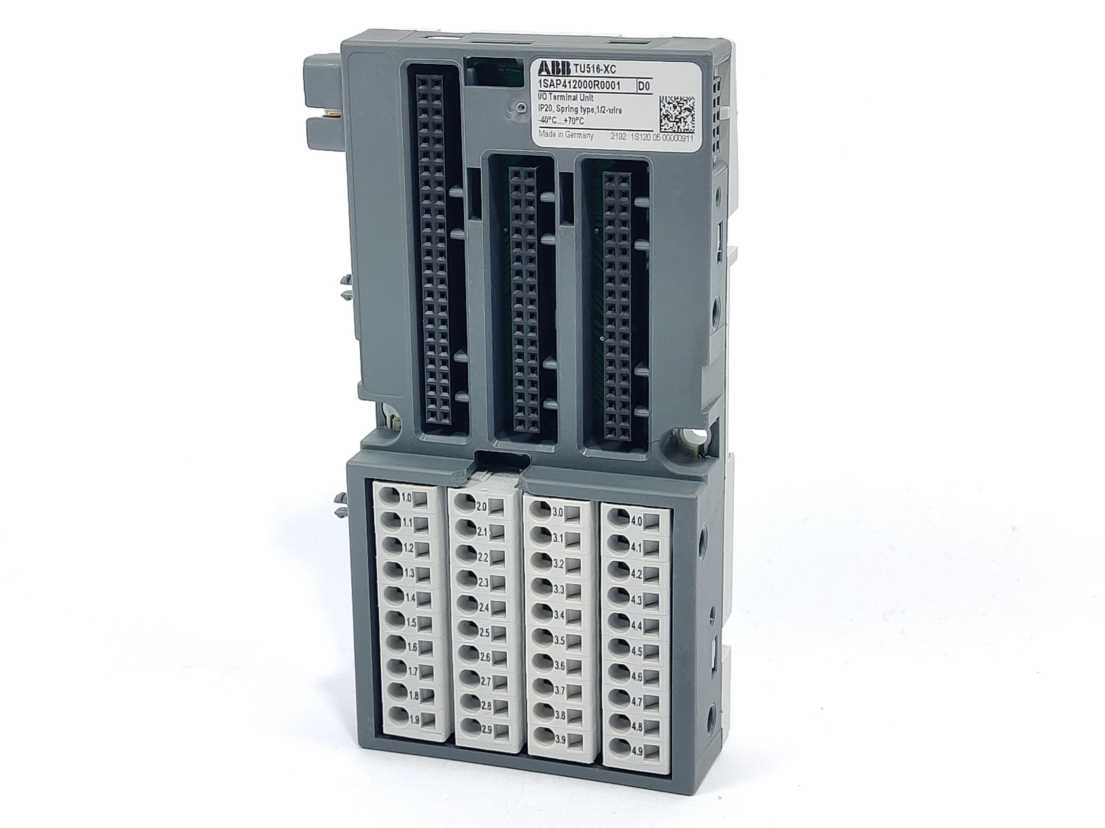 ABB 1SAP412000R0001 I/O Terminal Unit TU516-XC, B4