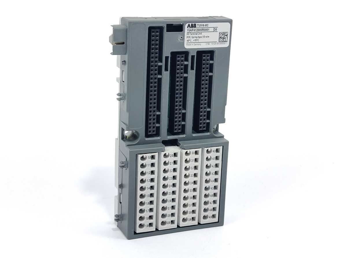 ABB 1SAP412000R0001 I/O Terminal Unit TU516-XC, B4