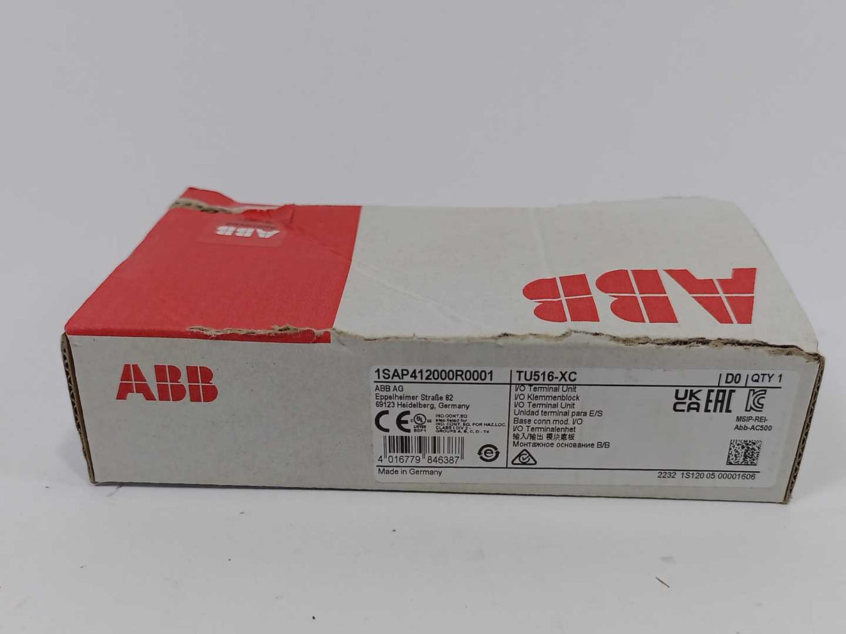ABB 1SAP412000R0001 TU516-XC, I/O Terminal Unit