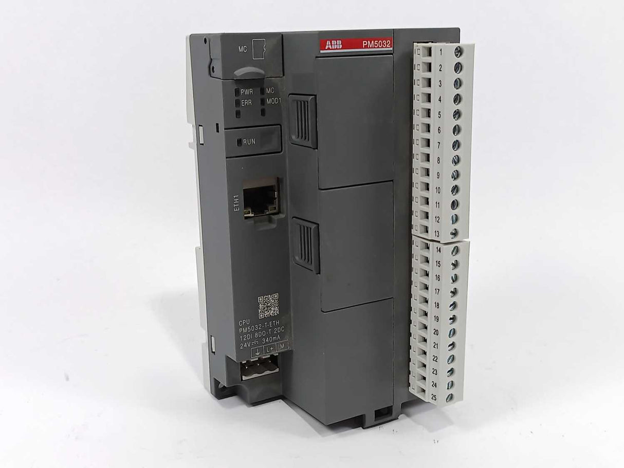 ABB 1SAP123400R0072 PM5032-T-ETH CPU 2MB Ethernet