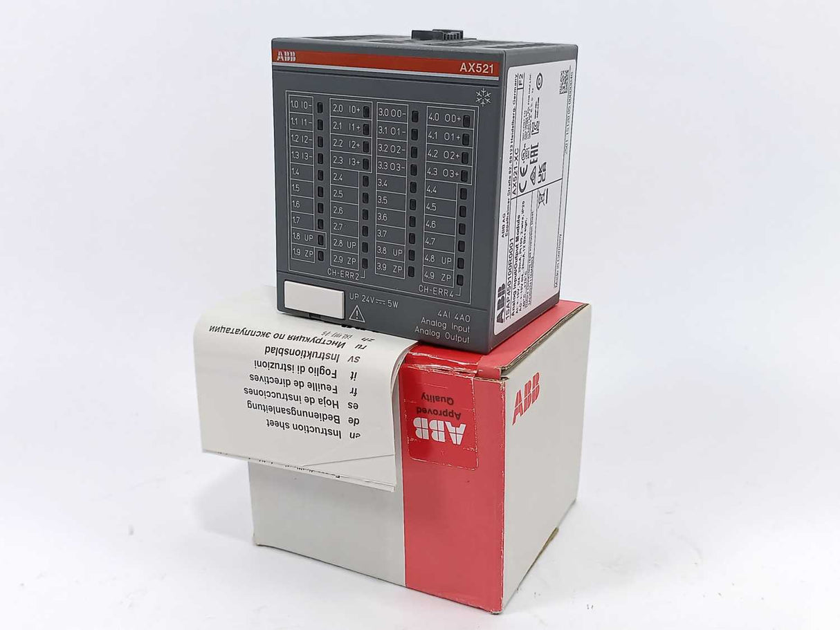ABB 1SAP450100R0001 AX521-XC Analog Input/Output Module