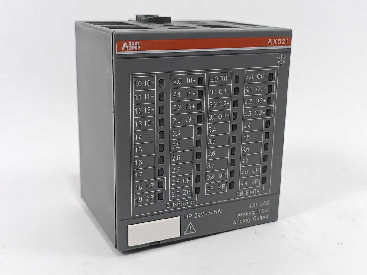 ABB 1SAP450100R0001 AX521-XC Analog Input/Output Module