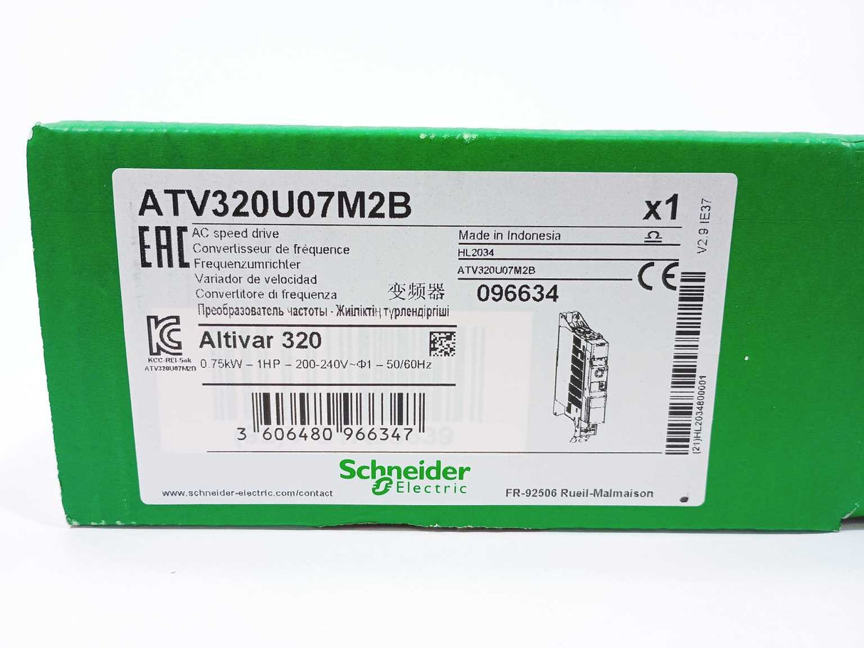 Schneider Electric ATV320U07M2B Altivar 320 AC speed drive