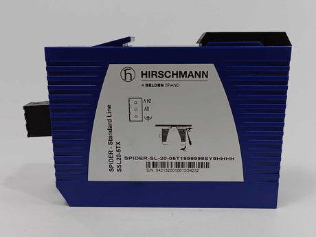 Hirschmann SPIDER-SL-20-05T1999999SY9HHHH Unmanaged Ethernet Switch SSL20-5TX