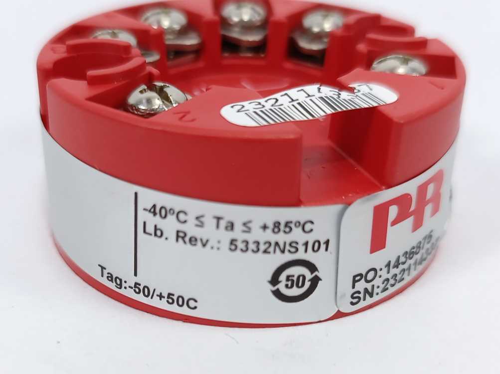 PR Electronics 5332N -40°C ≤ TA ≤ +85°C 2-wire