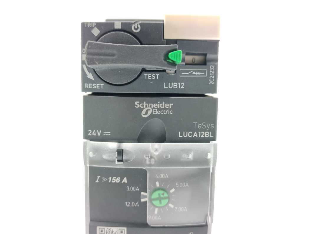 Schneider Electric LUB12 Power Base TeSys With LUCA12BL, LUA1C11