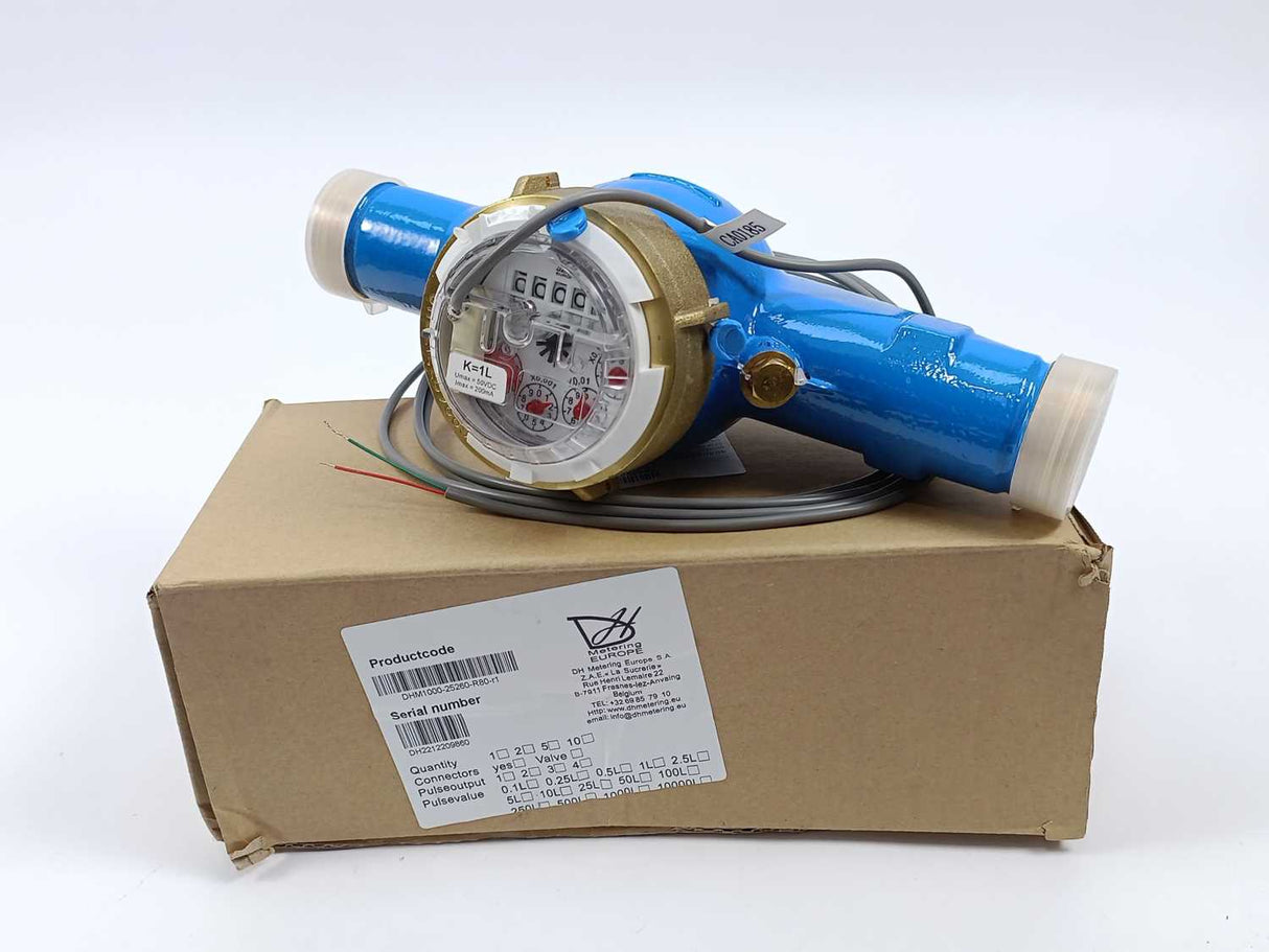 DH Metering Europe DHM1000-25260-R80-R1 Watermeter. Ex certified DN 25mm