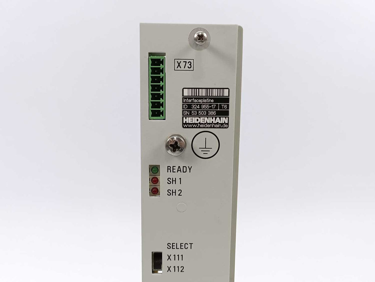 HEIDENHAIN 324 955-17 Interface Board