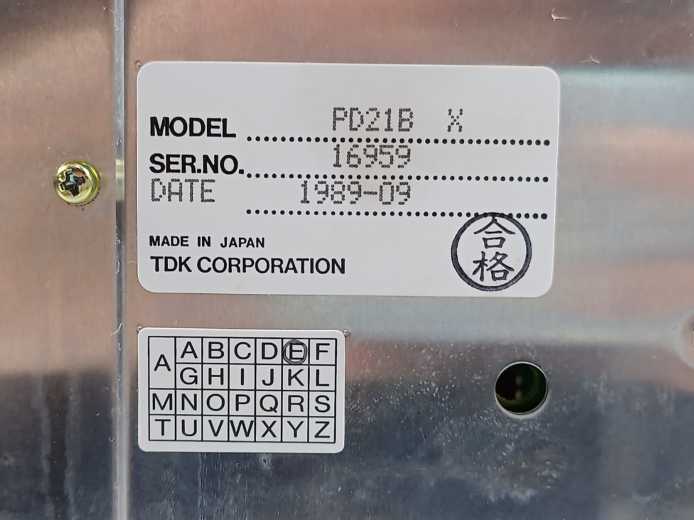 Mitsubishi PD21B X Power supply