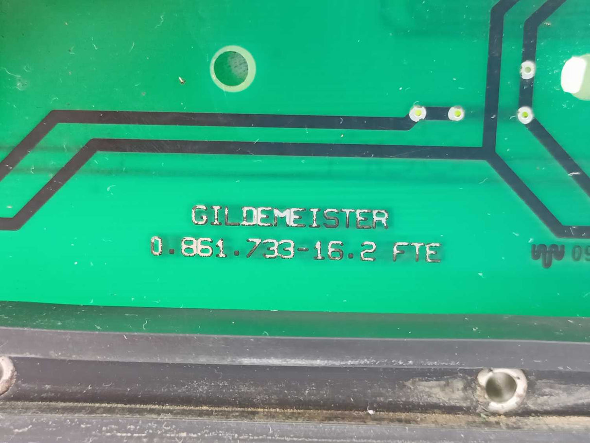 Gildemeister IN0853334 0.861.733-16.2 FTE 0.861.068-11.2 Keypad Operator Panel