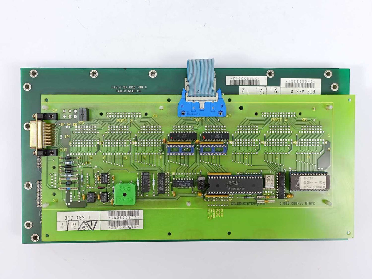 Gildemeister IN0853334 0.861.733-16.2 FTE 0.861.068-11.2 Keypad Operator Panel