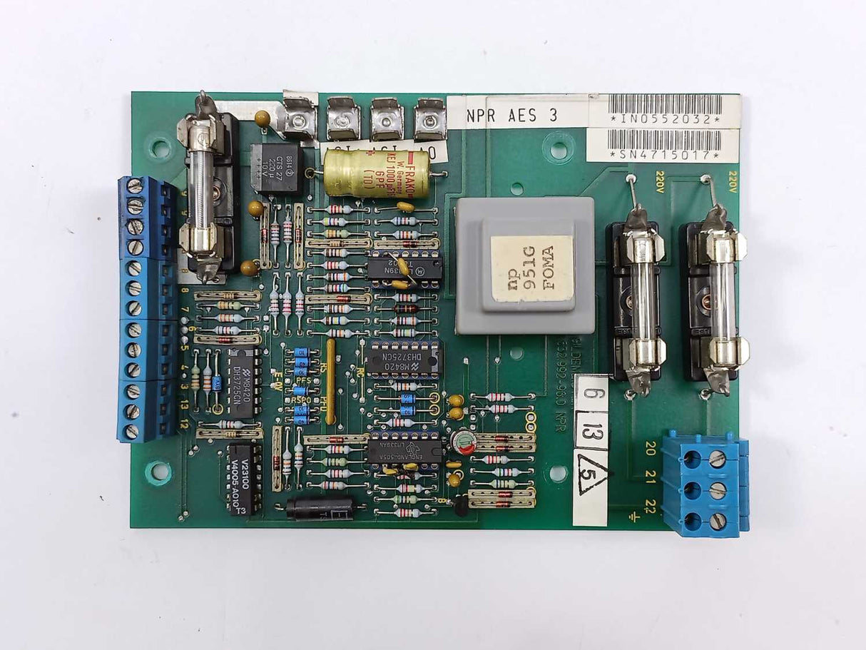 Gildemeister 0.652.992-96.0 NPR NPR AES 3 Circuit Board