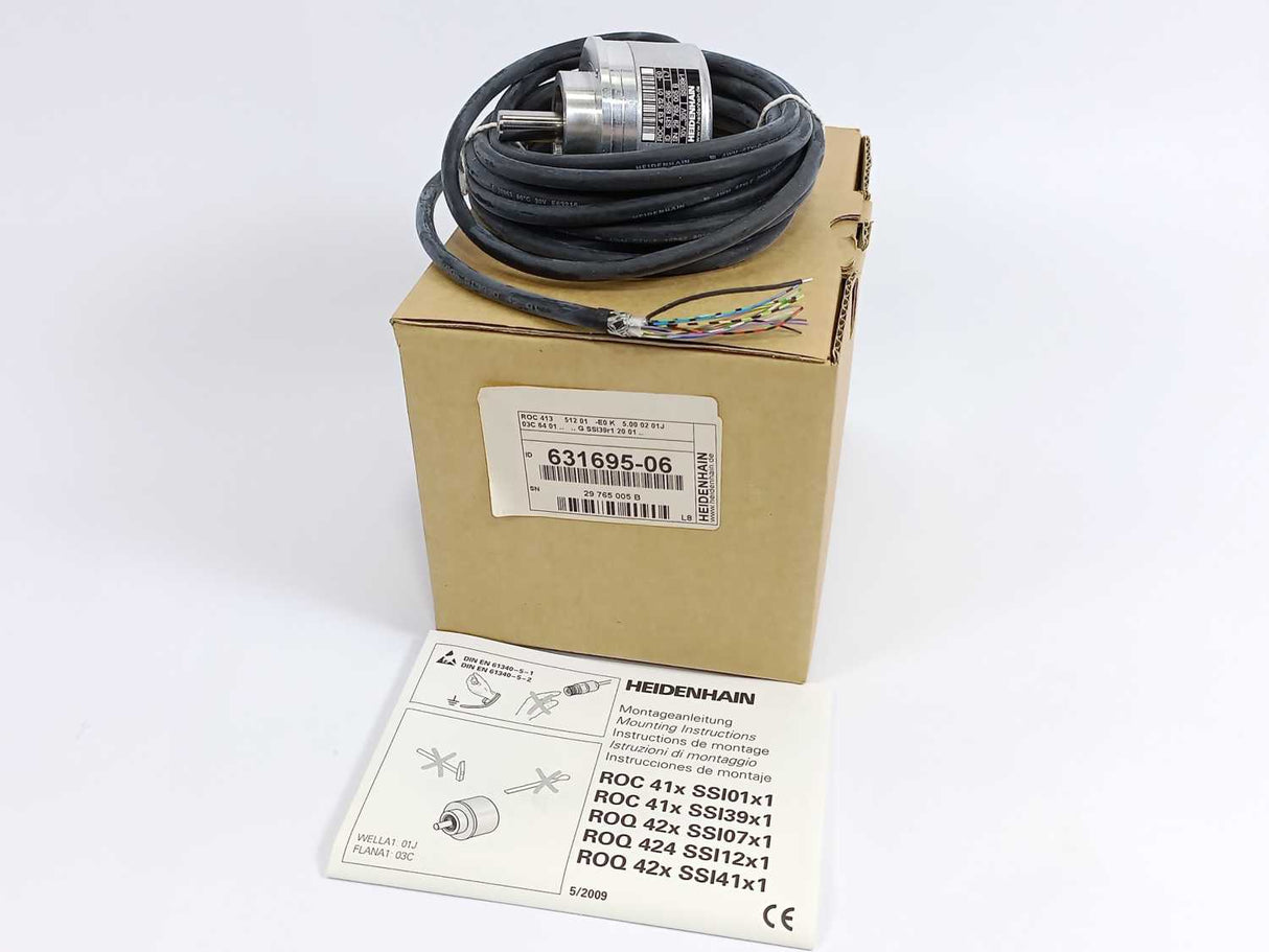 HEIDENHAIN 631695-06 ROC 413 512 01-E0 Absolute Rotary Encoder