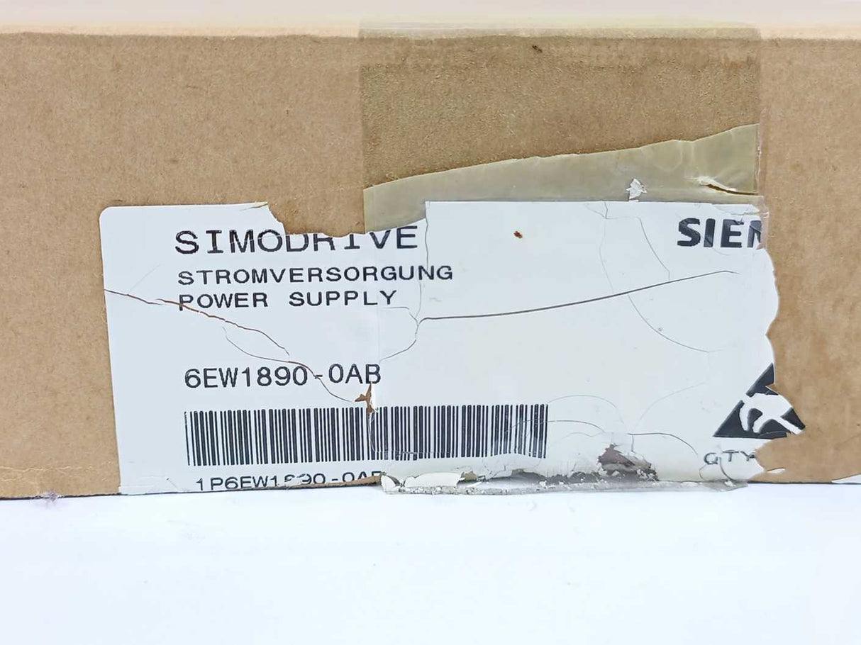Siemens 6EW1890-0AB SIMODRIVE Power Supply Board