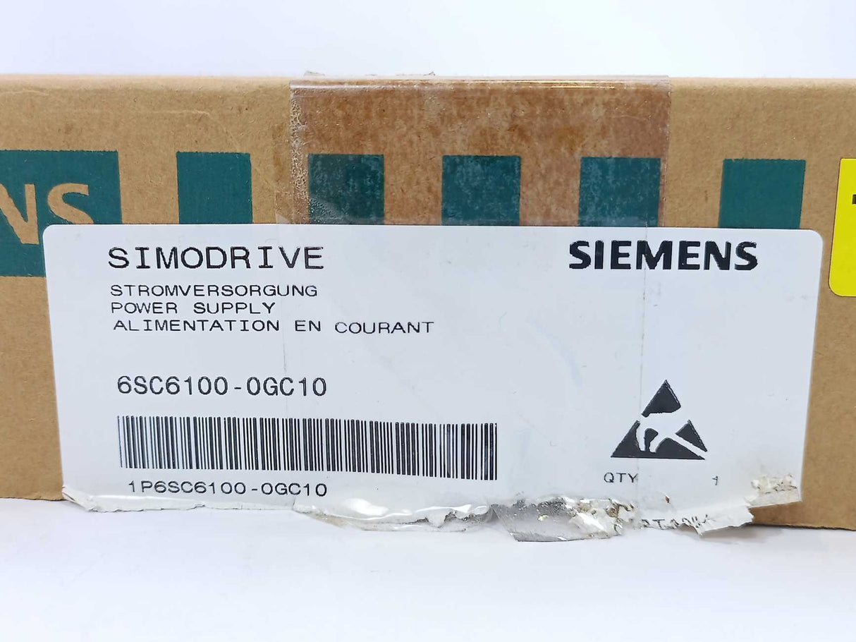 Siemens 6SC6100-0GC10 462 010.9062.10 SIMODRIVE Power Supply Board
