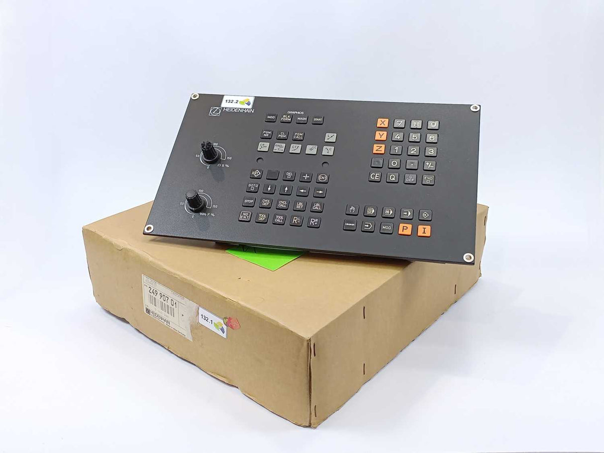 HEIDENHAIN 24990701 TE 246 B, Machine Keyboard Control Device 249907-01