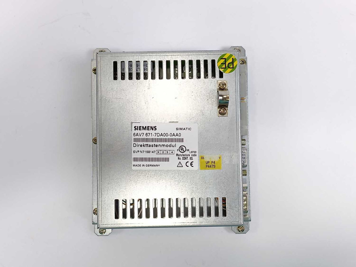 Siemens 6AV7671-7DA00-0AA0 Direct Key Module