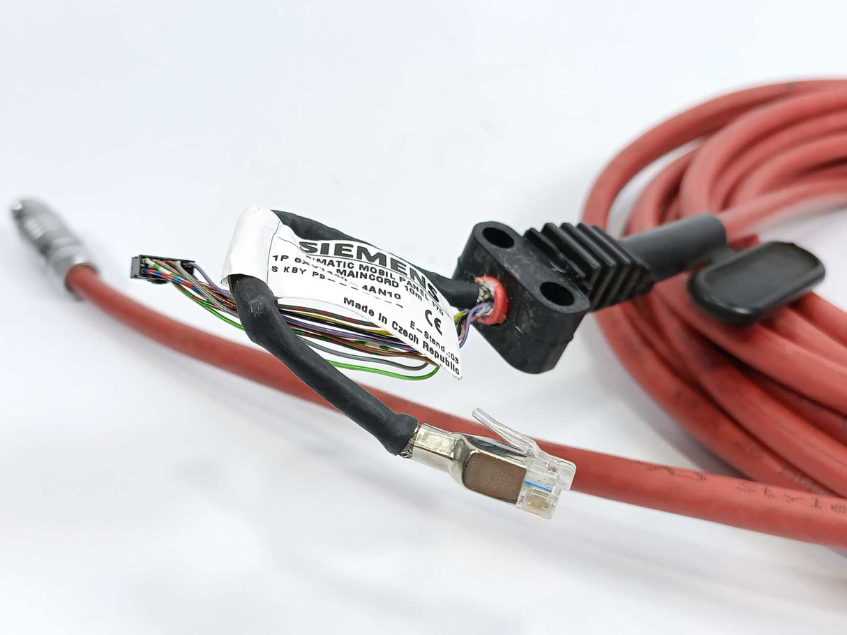 Siemens 6XV1440-4AN10 Connection Cable DP for Mobile Panels (MPI/PROFIBUS), 10m