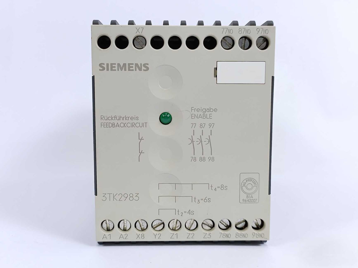 Siemens 3TK2983-0BB4 24VDC Delay Module