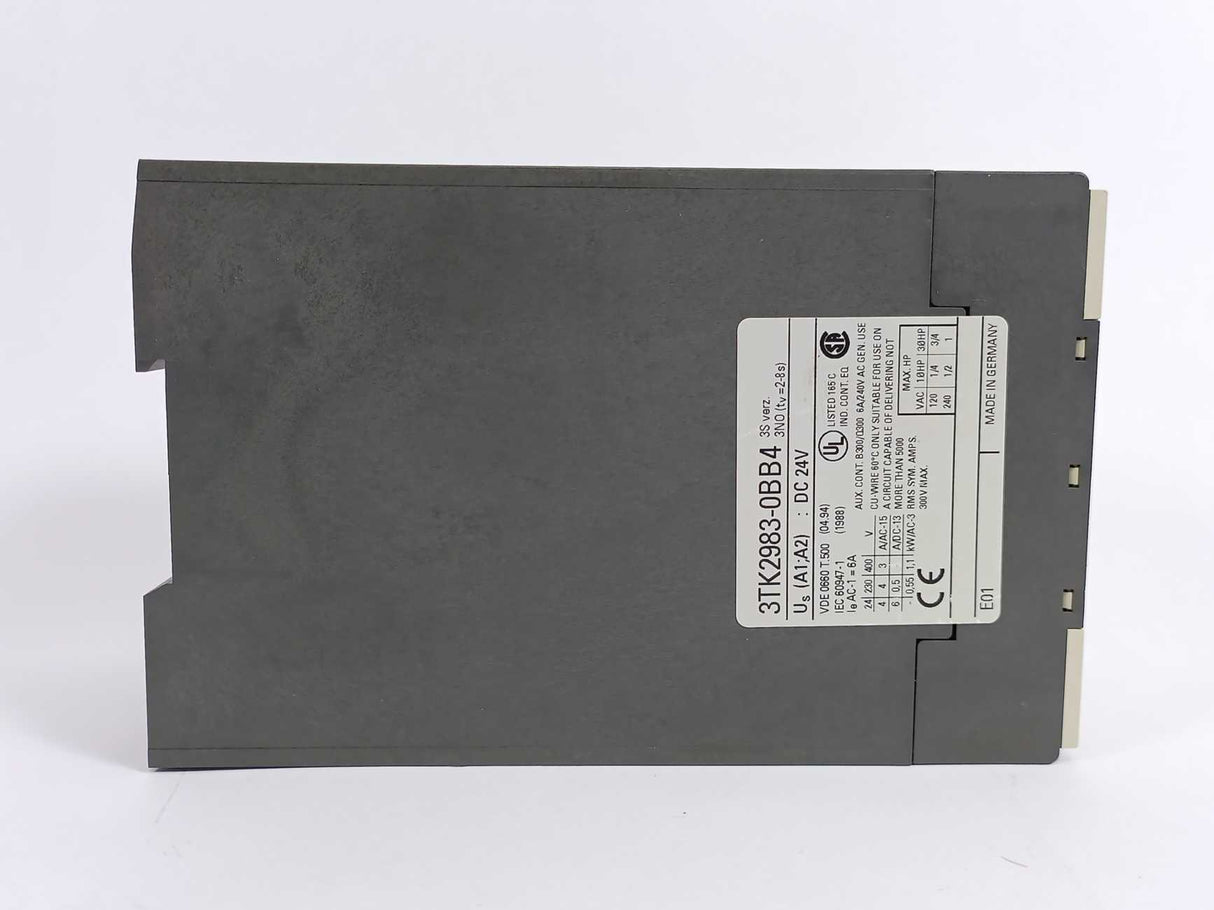 Siemens 3TK2983-0BB4 24VDC Delay Module