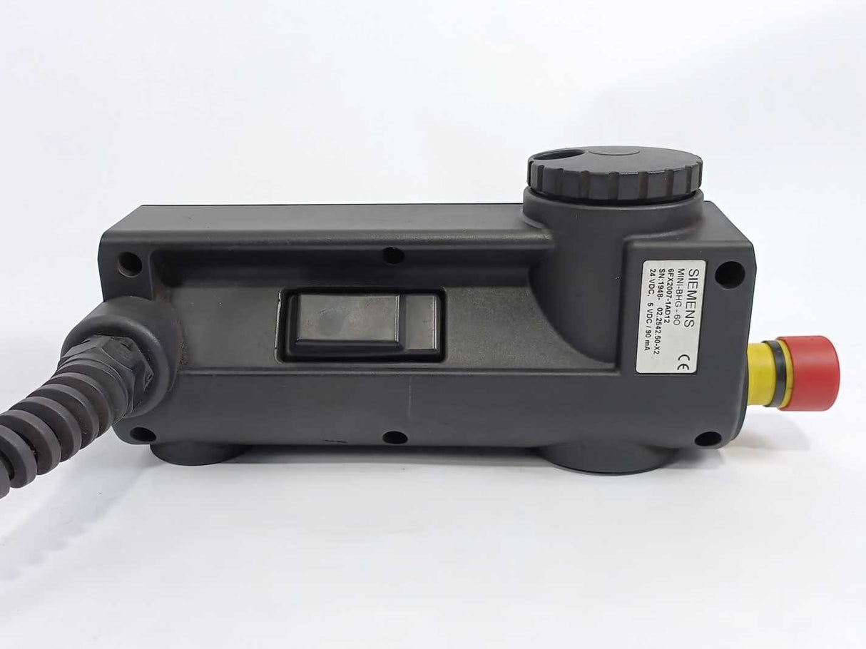 Siemens 6FX2007-1AD12 MINI-BHG - 60 Mini Handheld Unit For SINUMERIK w/ 5m Cable