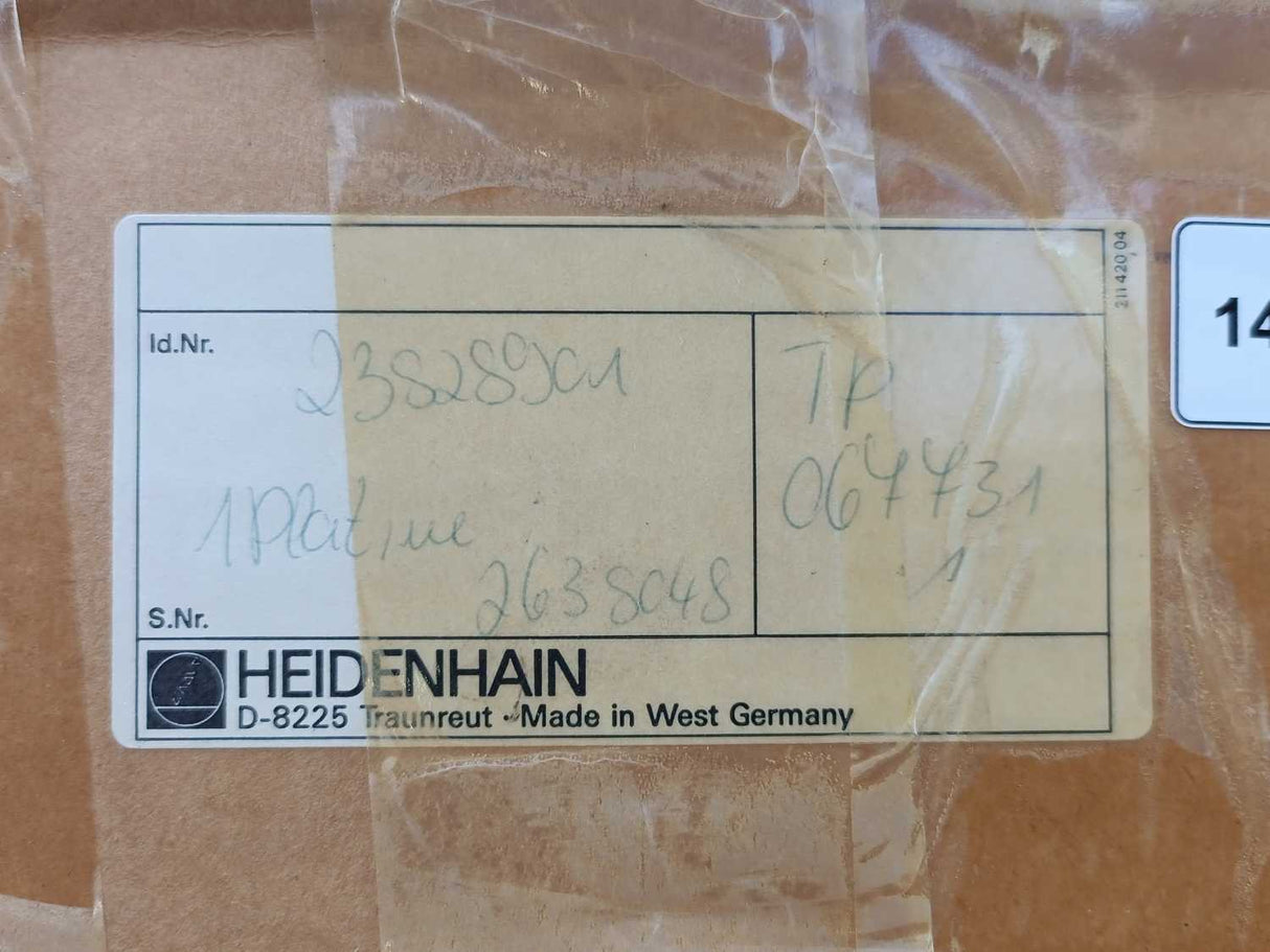 HEIDENHAIN 238 289 01 Control circuit H6