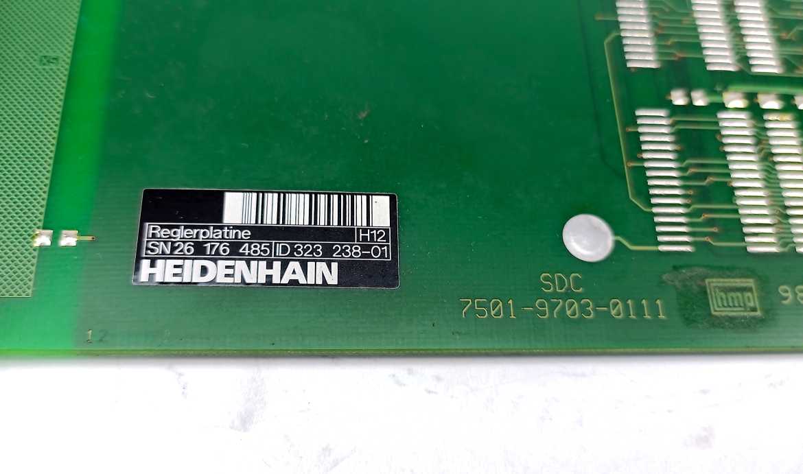HEIDENHAIN 323238-01 REGLERPLATINE SERVO CONTROL CARD